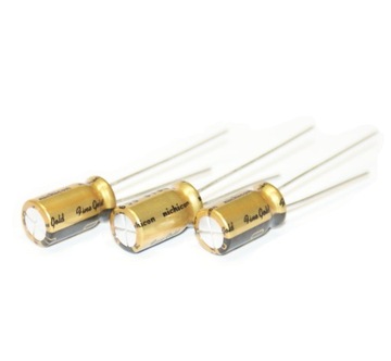 AUDIOFILSKI NICHICON FG Fine Gold 100uF/10V - 3 sztuki (#647)