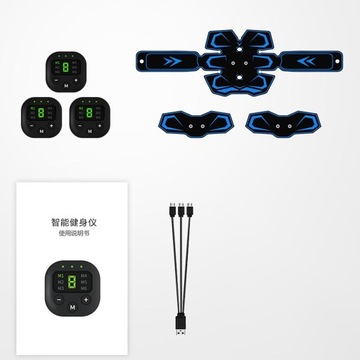 Тренажер-стимулятор мышц живота Оборудование для упражнений на брюшной пресс