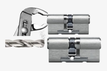 Цилиндр замка EVVA EPS с ручкой 36/36 сейф