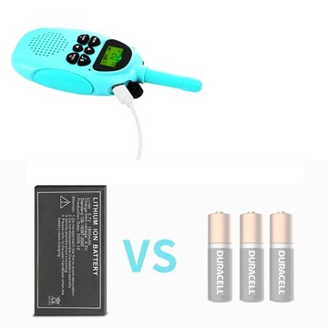 WALKIE TALKIE DLA DZIECI 2SZT Łoki Toki Krótkofalówki Zestaw DUŻY ZASIĘG