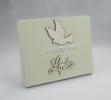 ФОТОАЛЬБОМ СЕРЕБРЯНАЯ КАРТИНА НА КРЕЩЕНИЕ ПОДАРОК