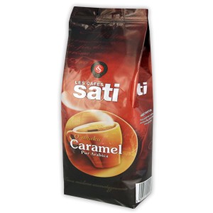 Kawa mielona smakowa SATI CARAMEL 250g karmel