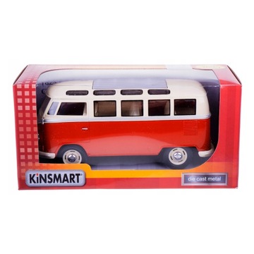 KINSMART Volkswagen T1Samba model metalowy 1:24