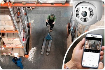 МОНИТОРИНГ PTZ-КАМЕРЫ С WI-FI СИГНАЛИЗАЦИЯЮ, ПРИЛОЖЕНИЕ, FULL HD IP66