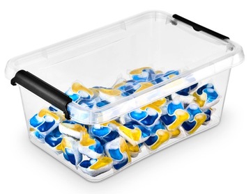 Organizer pojemnik plastikowy box z pokrywa 4,5l