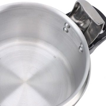 СКОРОВАРКА 5Л МЕТАЛЛИЧЕСКАЯ СКОРОВАРКА СЕРЕБРЯНАЯ УНИВЕРСАЛЬНАЯ