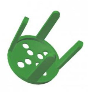 PINHOLDER Uchwyt mocujący florystyczny gąbka mokra sucha