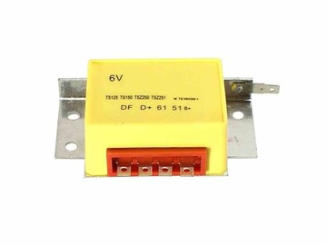 РЕГУЛЯТОР НАПРЯЖЕНИЯ MZ RTZ 6V SC ЖЕЛТЫЙ ETZ TS PRL