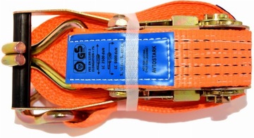 Ремень транспортный с натяжным креплением 6М/50мм/5Т ТРАНСПОРТНЫЕ РЕМНИ 6М