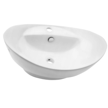 UMYWALKA CERAMICZNA NABLATOWA 60 CM INVENA TREND FEME