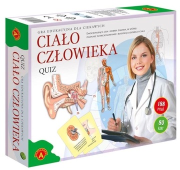 Gra zręcznościowa Ciało człowieka Quiz Alexander