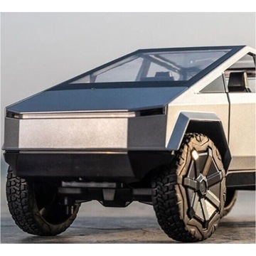 Tesla Cybertruck масштаб 1:24, литая под давлением модель из сплава, коллекция игрушек