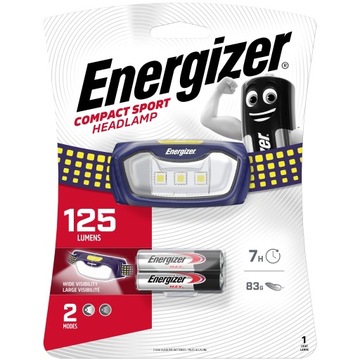Latarka Czołowa ENERGIZER Compact Sport 125Lumens