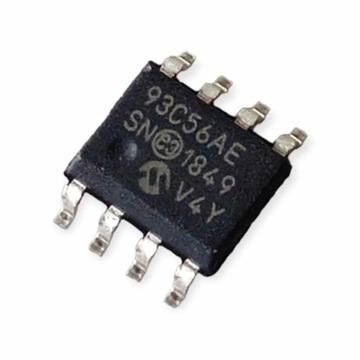 93C56A-E/SN PAMIĘĆ EEPROM 2kbEEPROM 256x8bit 4.5-5.5V 2MHz SO8