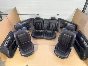 Fotele, kanapa, wnętrze, środek,boczki Mercedes CLS W218 EUROPA 807A FIOLET
