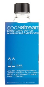 Стильная бутылка Sodastream 0,5 л, экологическая, удобная для газировки воды.