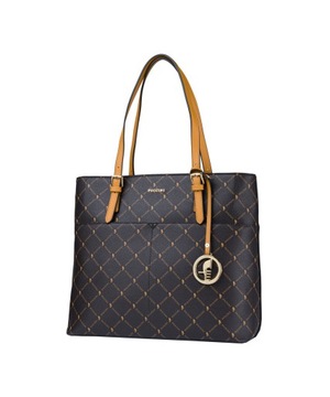 Torebka shopper skóra ekologiczna PUCCINI MONOGRAM