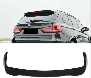 Spoiler lotka dokładka BMW X5 F15 CZARNY POŁYSK