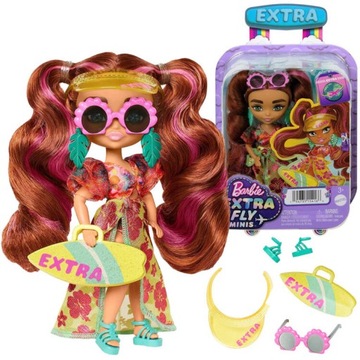 Кукла Barbie Extra Fly Minis в стиле солнечного пляжа ZA5108