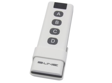 ПУЛЬТ ДИСТАНЦИОННОГО УПРАВЛЕНИЯ B-LINE CLASSIC ДЛЯ СЕНСОРНЫХ ВЫКЛЮЧАТЕЛЕЙ P4B