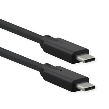 Kabel przewód USB 3.2 Gen 2x2 Emark C-C M/M 20Gbit/s 100W 1,5m