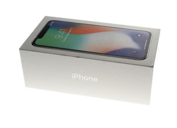 Apple iPhone X 64 ГБ СЕРЕБРЯНАЯ ОРИГИНАЛЬНАЯ коробка