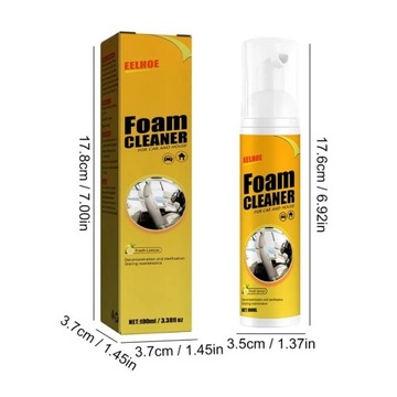 Очиститель Magic Foam, 30/60/100/150 мл, кожаные сидения, рулевые колеса, салон