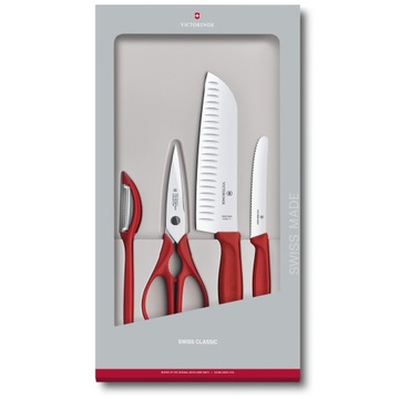 Zestaw kuchenny Victorinox 4 elementy Czerwony