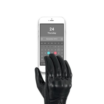 КОЖАНЫЕ ПЕРЧАТКИ ДЛЯ МОТОЦИКЛА QUAD ICON TOUCH