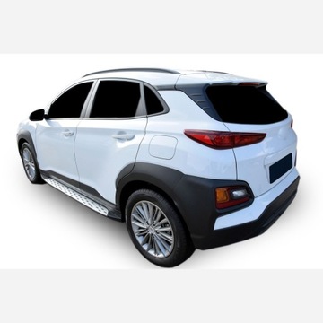 Подножки Hyundai Kona 2017 года выпуска.