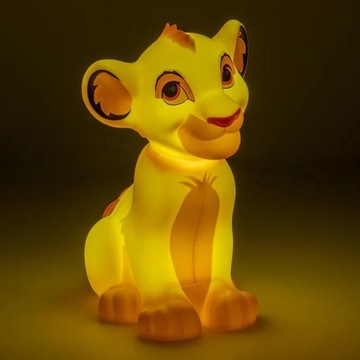 Симба 3D лампа Король Лев Дисней