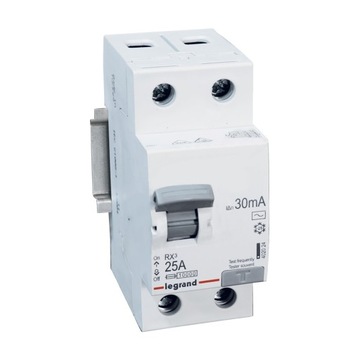 LEGRAND WYŁĄCZNIK RÓŻNICOWOPRĄDOWY 2P 25A P302 RX3