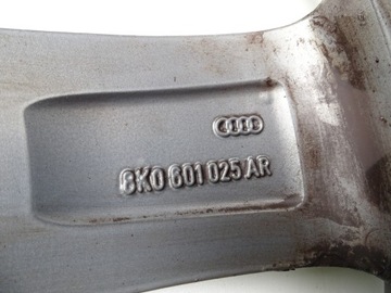4× DISK HLINÍK AUDI OE 8.5" X 19" 5X112