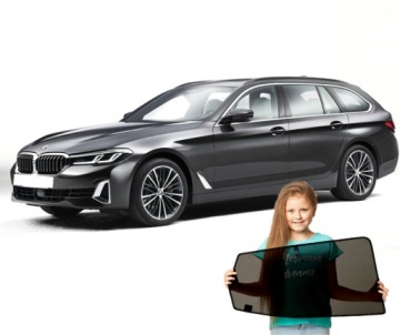 Záclony na magnetech Bmw 5 G31 kombi od roku 2017