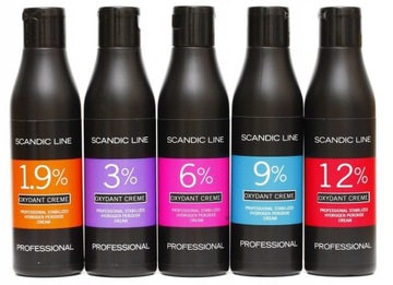 SCANDIC OXYDANT OKSYDANT UTLENIACZ WODA DO FARBY KOLORYZACJA 1000 ML