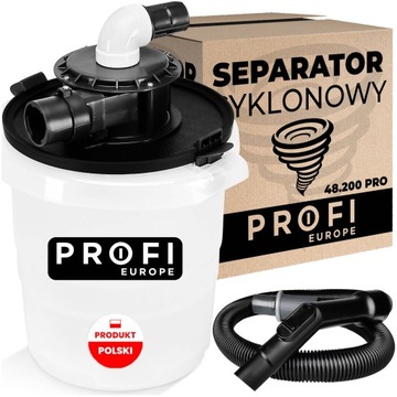 ODKURZACZ DO PYŁU ODPYLACZ SEPARATOR CYKLONOWY