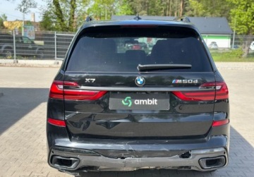 BMW X7 SUV M 3.0 M50d 400KM 2020 BMW X7 M50D 400KM 2020r. xDrive Salon Polska F-Vat 23 3.0 Diesel 400KM, zdjęcie 5