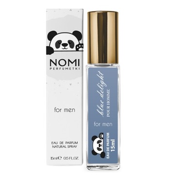 NOMI PERFUMETKA FM FRANCUSKIE PERFUMY MĘSKIE BLUE DELIGHT POUR HOMME 15ML