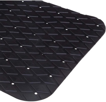 ПРОТИВОСКОЛЬЗЯЩИЙ КОВрик ДЛЯ ДУШЕВОЙ ВАННЫ 39x69, ЧЕРНЫЙ