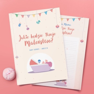 ОПРОС Каким будет ваш ребенок Baby Shower 5