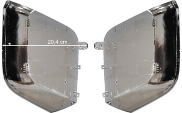 Mercedes Actros MP4 MP5 AROCS, покрывающие зеркала хромированного вправо влево