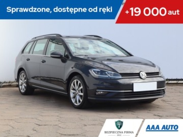 Volkswagen Golf VII Variant Facelifting 1.5 TSI ACT 150KM 2019 VW Golf 1.5 TSI, Salon Polska, Serwis ASO