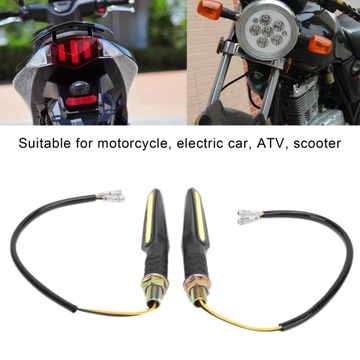 4 шт. Мотоциклетный световой сигнал 12LED Универсальный для мотоцикла EK.