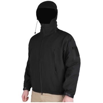 КУРТКА МУЖСКАЯ СОФТШЕЛЛ С КАПЮШОНОМ TACTICAL Dominator DRAGON BLACK XL