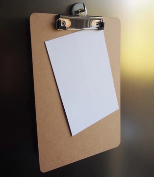 MAULBASIC деревянный блокнот с зажимом, А4