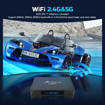Сетевой декодер X96Q PRO, плеер Android 10, декодер ТВ 4K HD