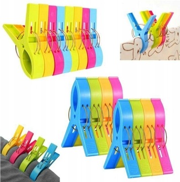 16 шт. пластиковые зажимы для пляжных полотенец зажимы для нижнего белья зажимы для полотенец