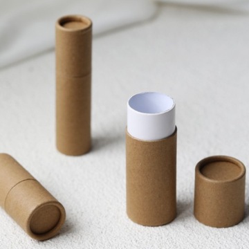 Tuba Tekturowa Kraft Pudełko Do Przechowywania Olejku 10ml 100x31mm 2szt.