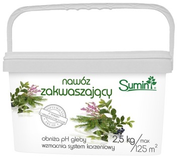 Nawóz Sumin Zakwaszający Optymalny Skład 2.5 kg