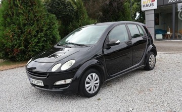 Smart Forfour I 1.0 64KM 2006 Smart Forfour KLIMA, Elektryczne szyby , Komputer, Zadbany 1.1 Benzyna 64KM